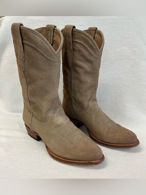 Tecovas The Shane Suede Boots granite suede - 11.5